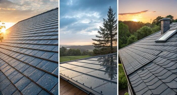 Comparing Asphalt Shingles Metal Roofing And Slate Tiles: Which Is Best ...